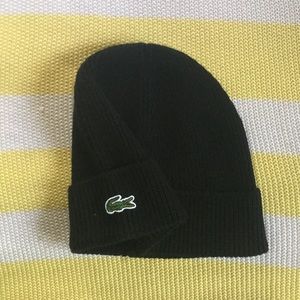 Lacoste Wool Knit Hat BRAND NEW with tags
